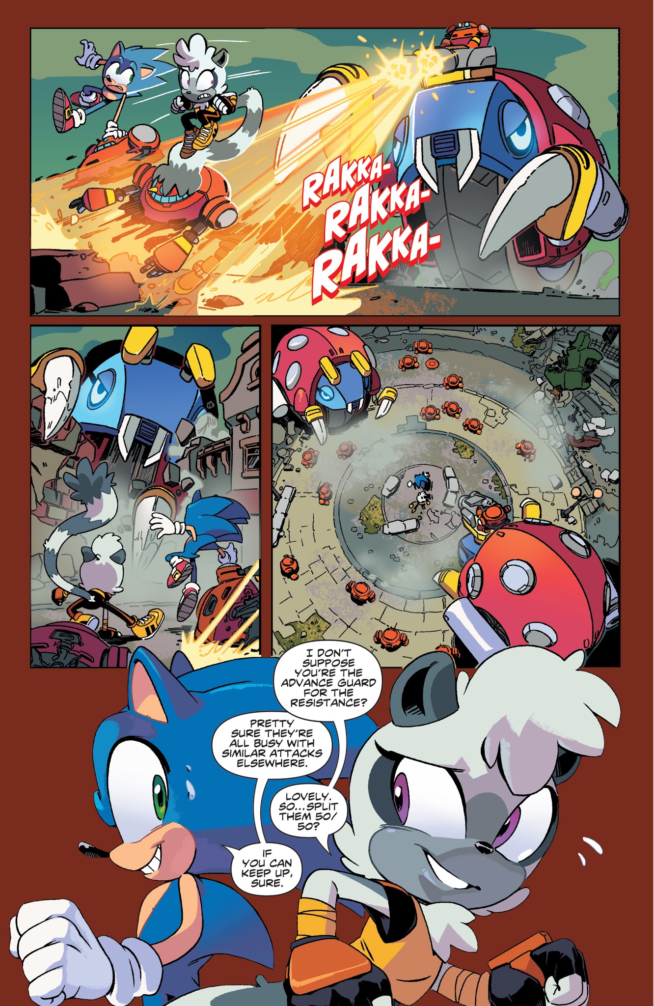 Read online Sonic the Hedgehog (2018) comic -  Issue #4 - 8