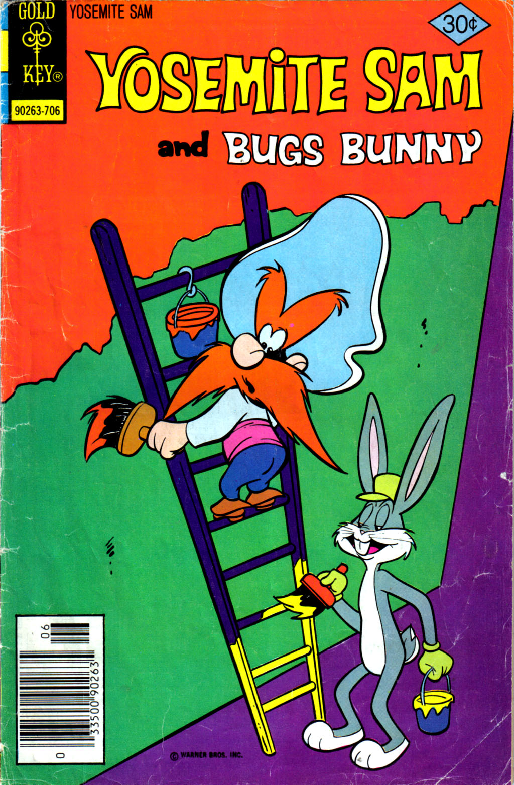 Read online Yosemite Sam and Bugs Bunny comic -  Issue #44 - 1