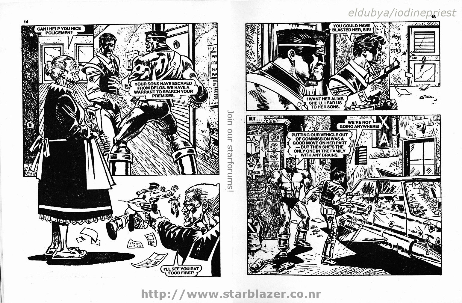 Read online Starblazer comic -  Issue #280 - 9