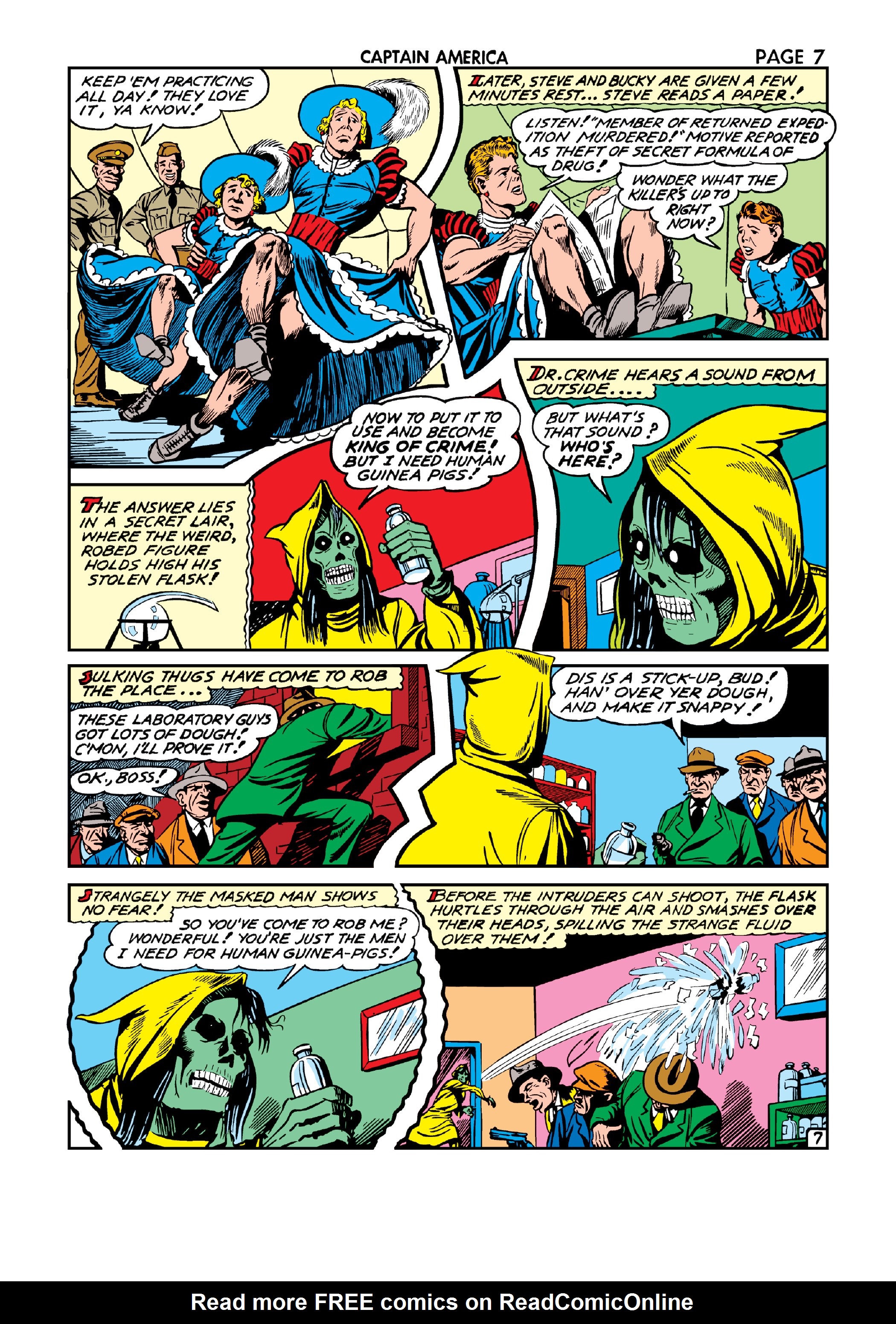 Read online Marvel Masterworks: Golden Age Captain America comic -  Issue # TPB 3 (Part 3) - 14