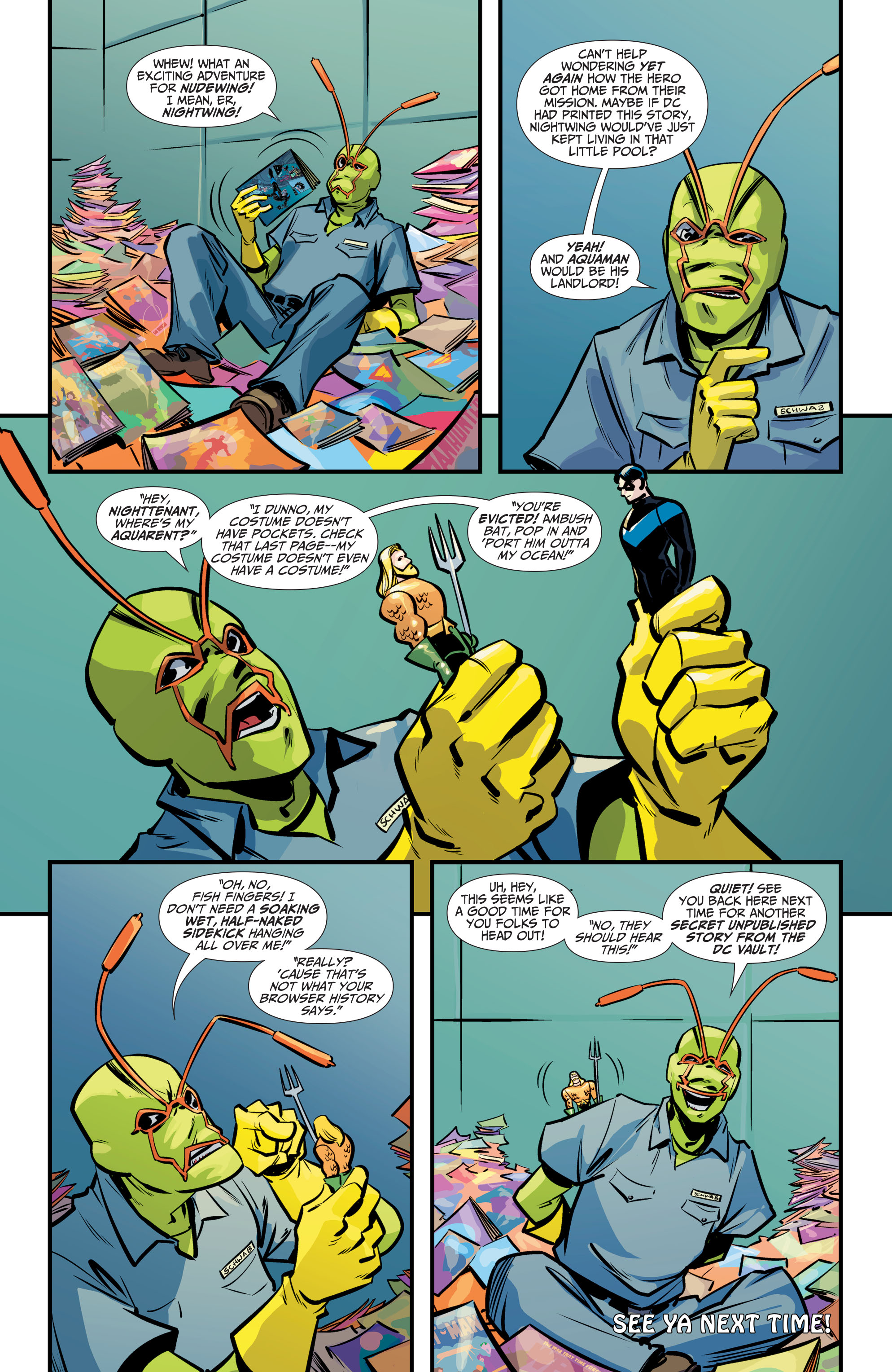 Read online Let Them Live: Unpublished Tales From The DC Vault comic -  Issue #2 - 22
