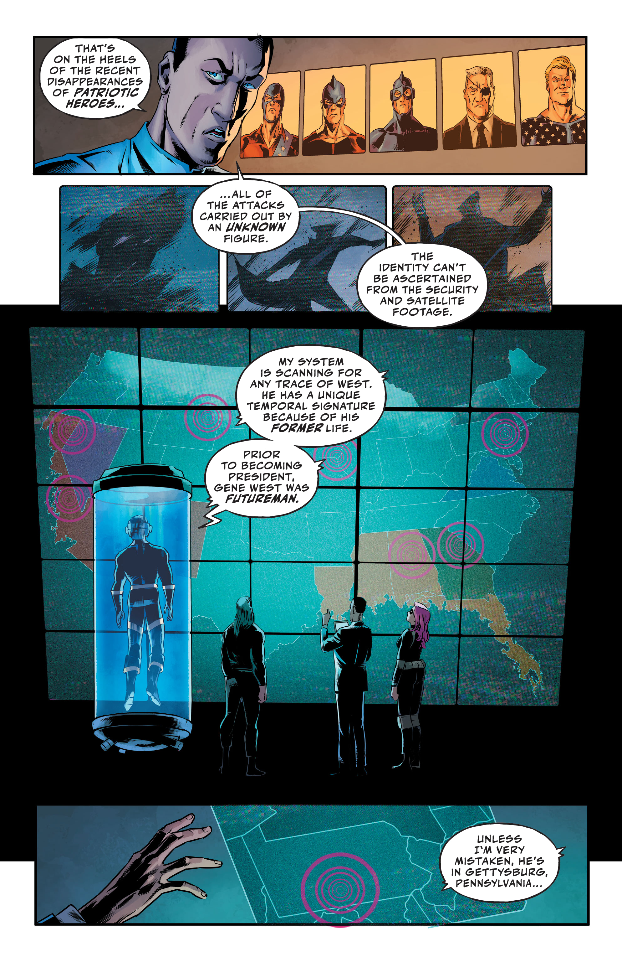 Read online Project Superpowers: Fractured States comic -  Issue #4 - 18
