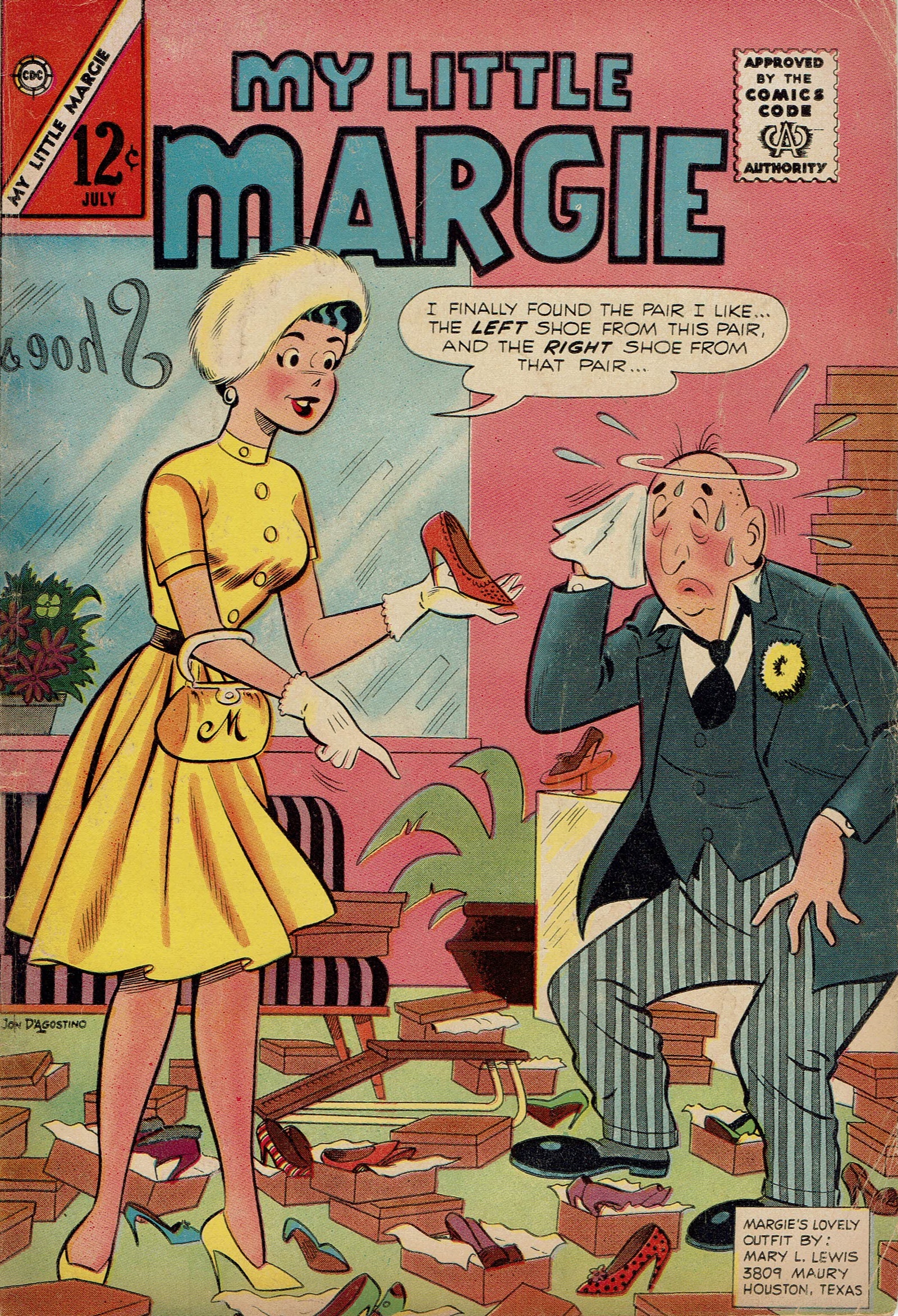 Read online My Little Margie (1954) comic -  Issue #48 - 1