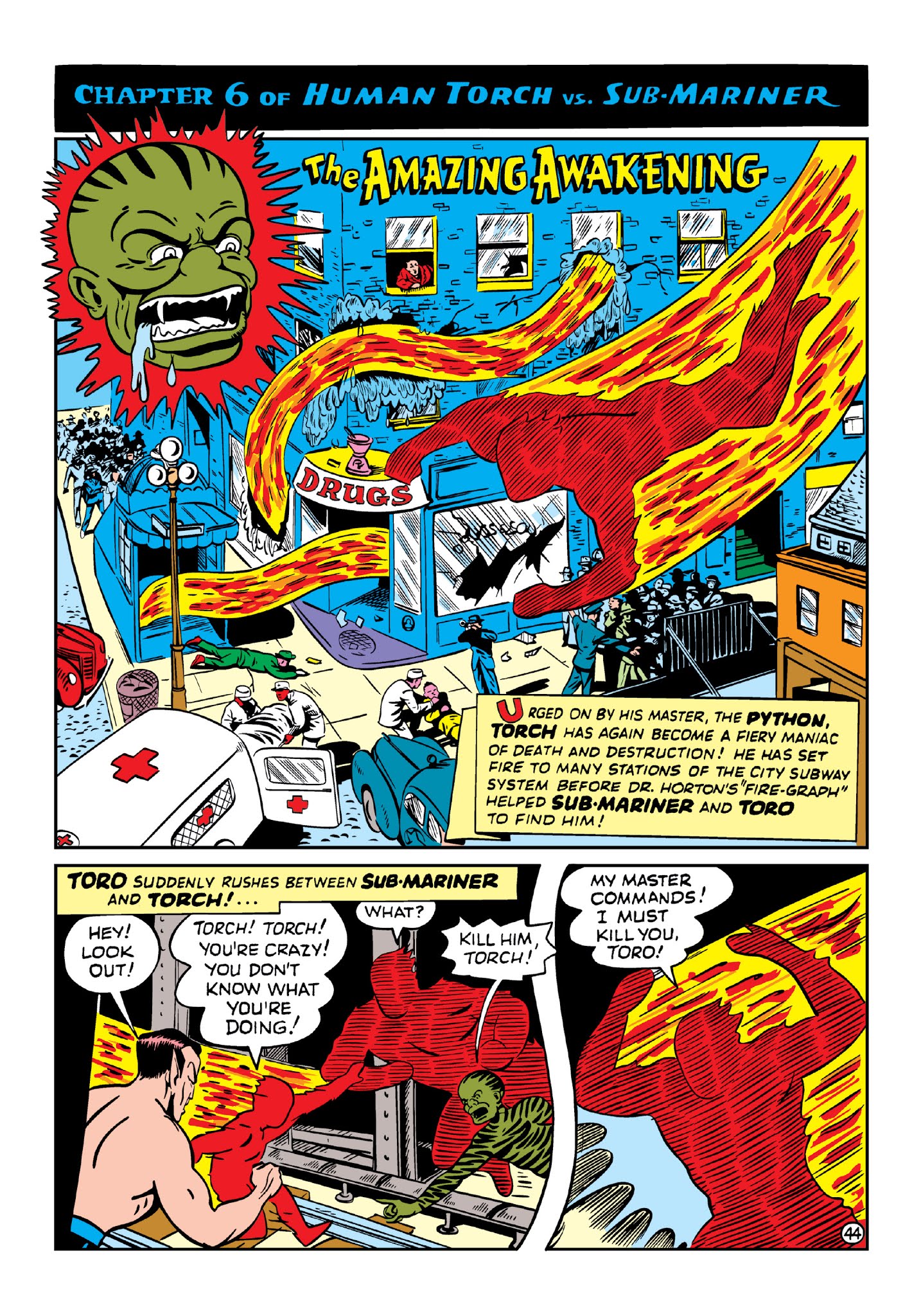 Read online Marvel Masterworks: Golden Age Human Torch comic -  Issue # TPB 2 (Part 3) - 51