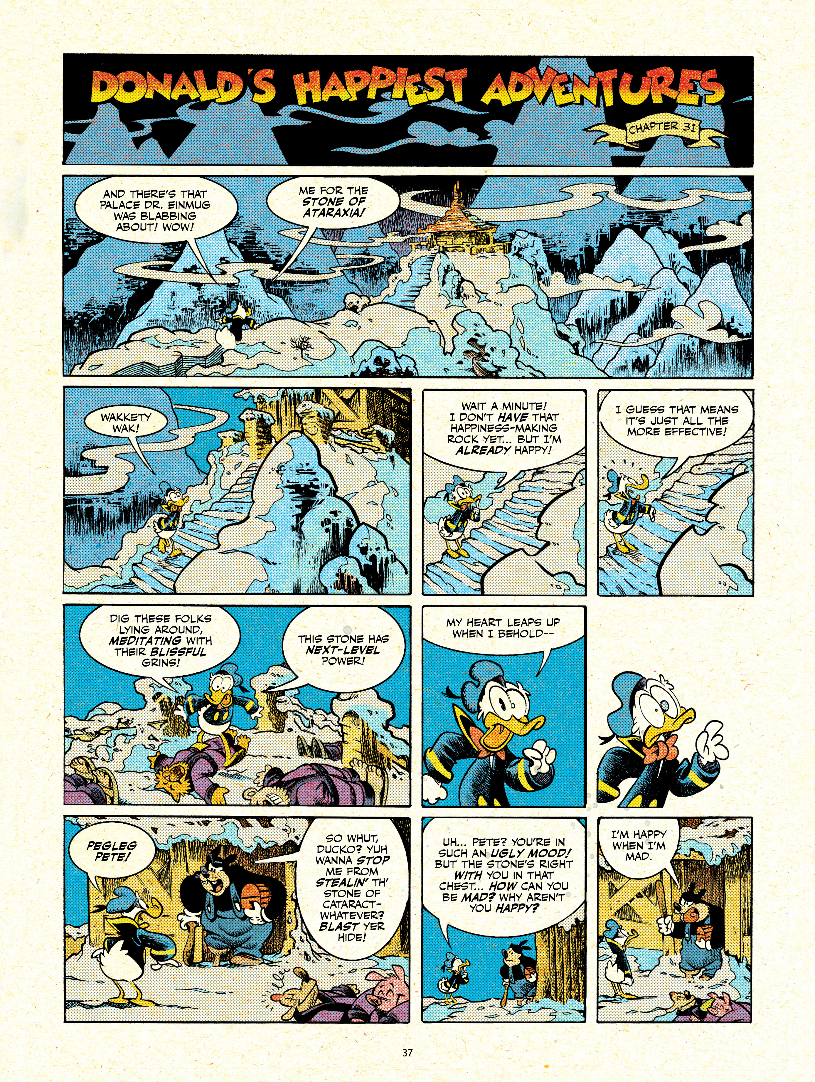 Read online Walt Disney's Donald Duck: Donald's Happiest Adventures comic -  Issue # Full - 37