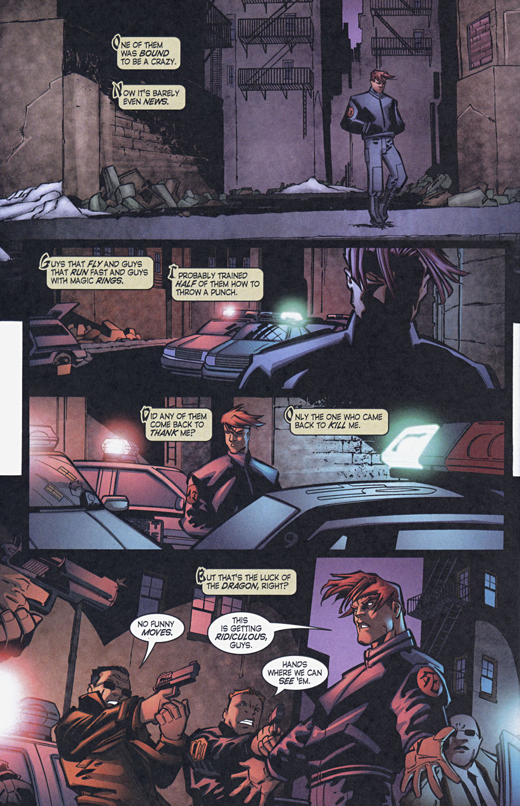 Read online Richard Dragon comic -  Issue #7 - 19