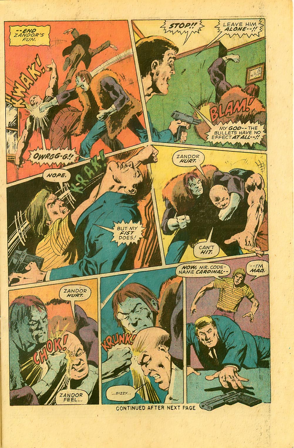 Read online Frankenstein (1973) comic -  Issue #15 - 4