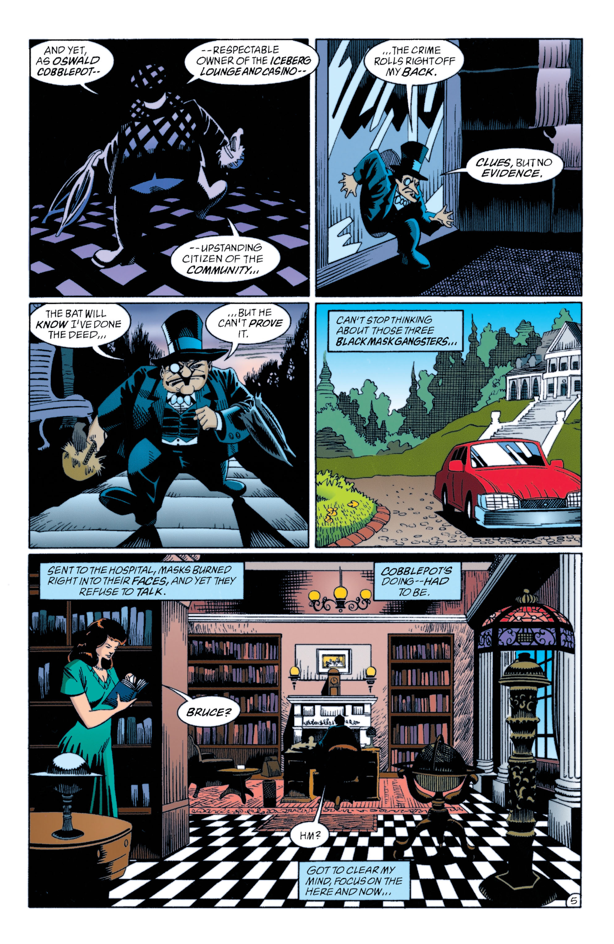 Read online Batman (1940) comic -  Issue #549 - 6