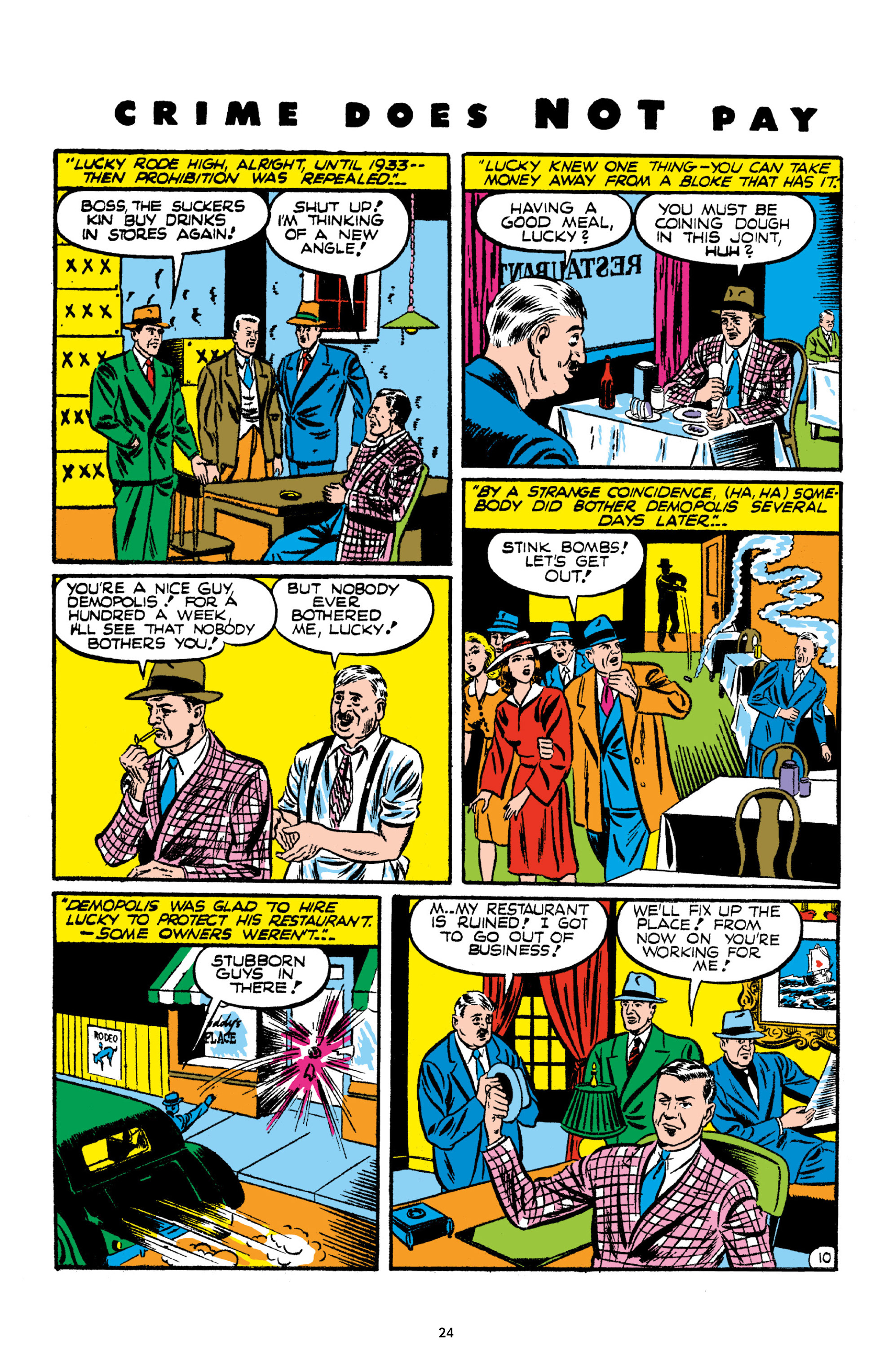 Read online Crime Does Not Pay Archives comic -  Issue # TPB 2 (Part 1) - 24