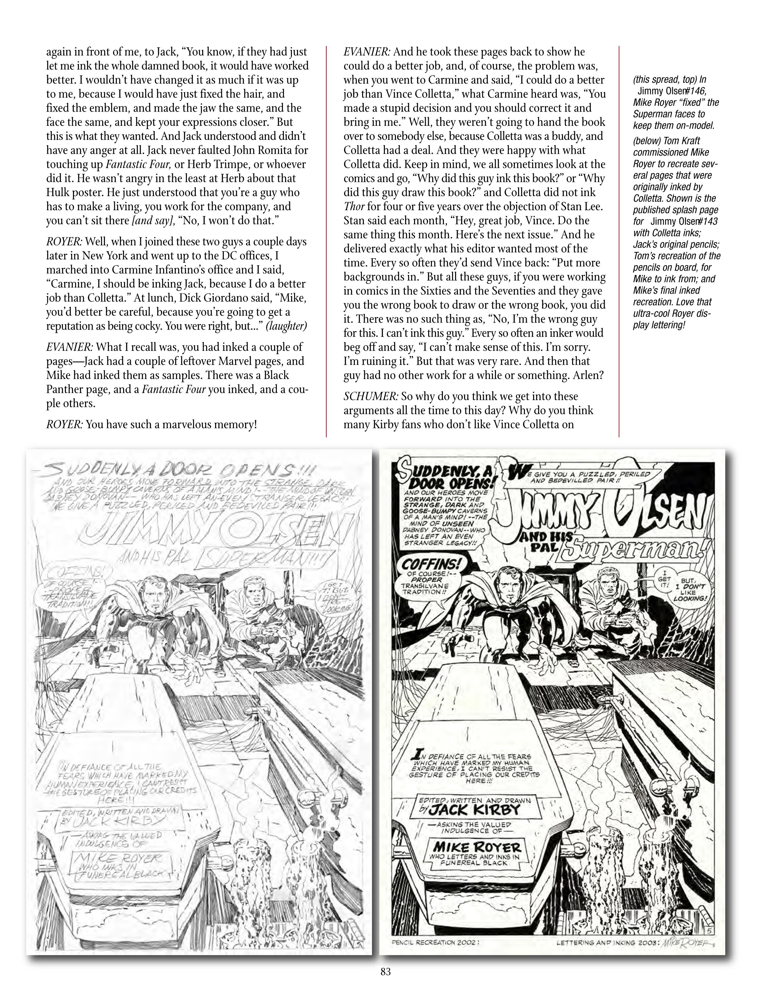 Read online The Jack Kirby Collector comic -  Issue #71 - 85