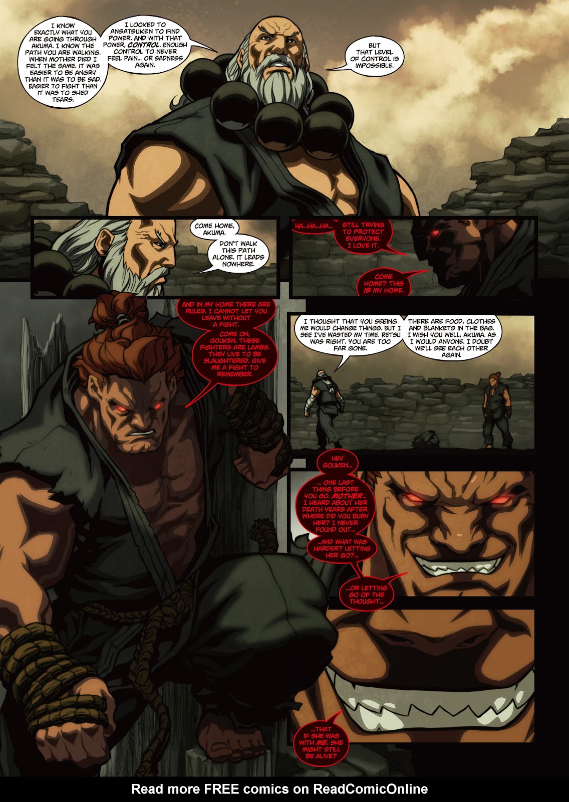 Street Fighter Origins: Akuma issue Full - Page 86