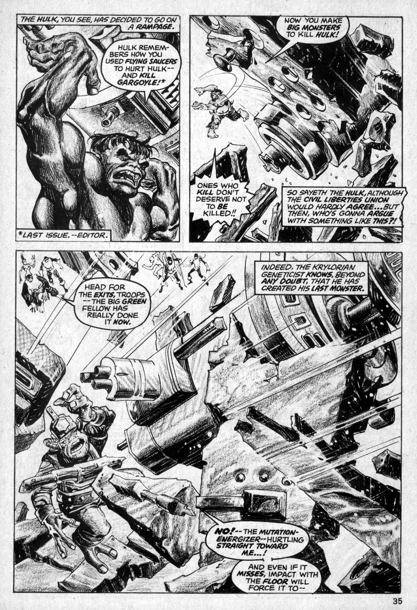 Read online The Rampaging Hulk comic -  Issue #2 - 32