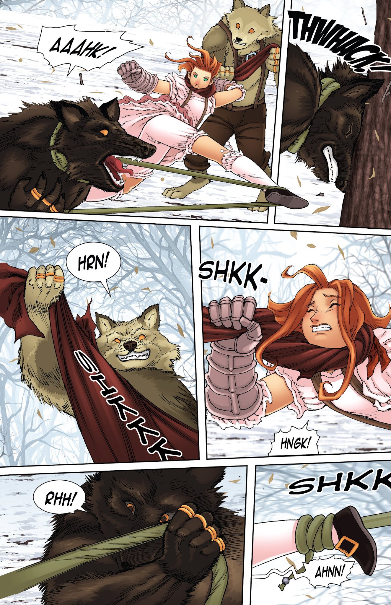 Read online Steampunk Red Riding Hood comic -  Issue # Full - 27