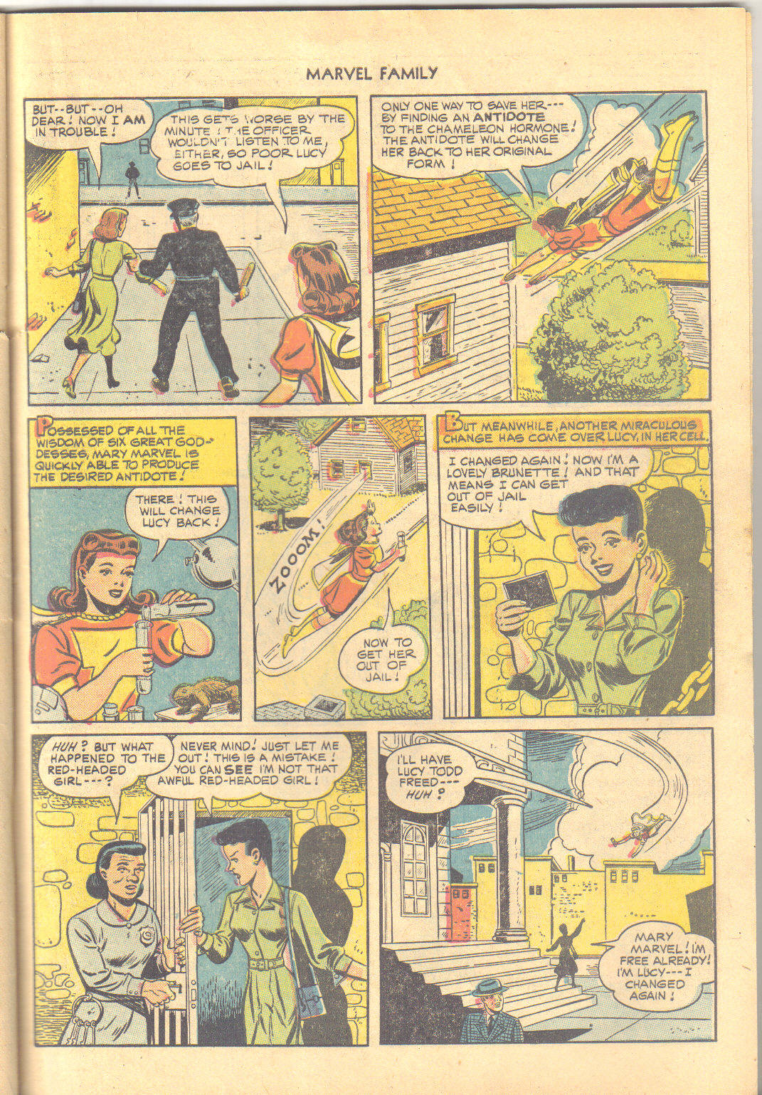 Read online The Marvel Family comic -  Issue #47 - 32