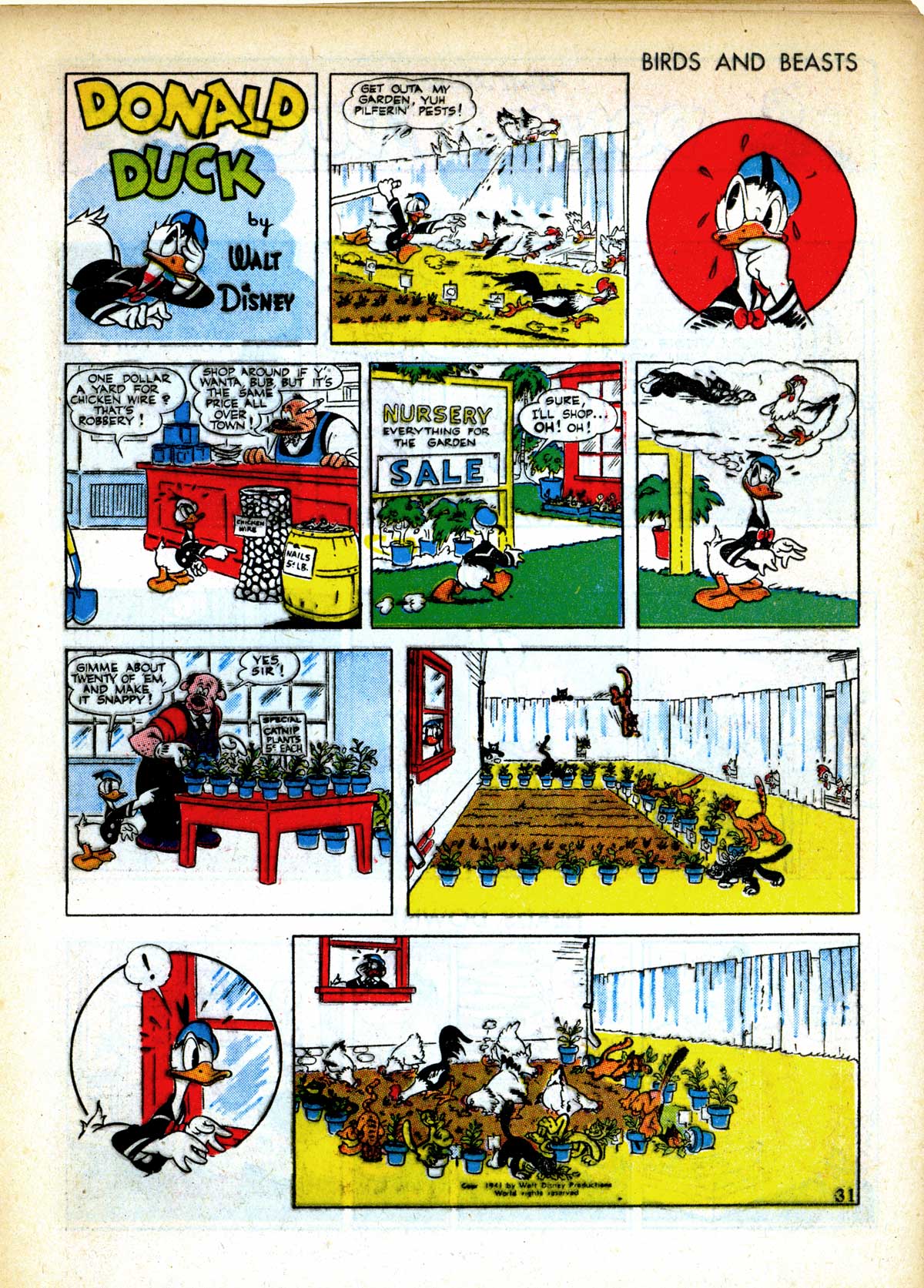 Read online Walt Disney's Comics and Stories comic -  Issue #32 - 33