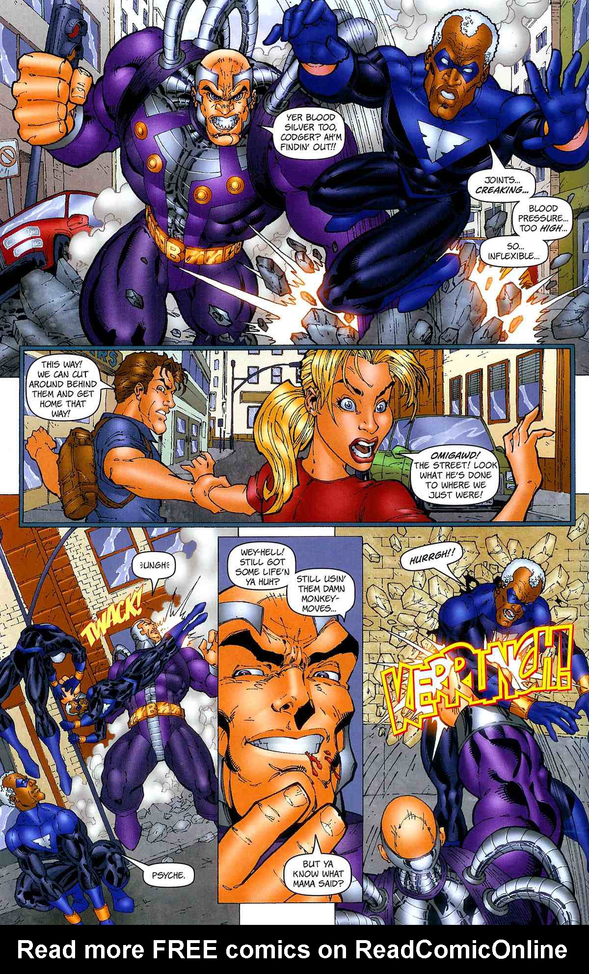 Read online Hyper-Actives comic -  Issue #1 - 5