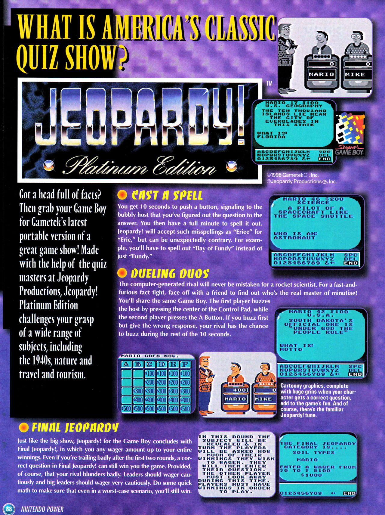 Read online Nintendo Power comic -  Issue #91 - 97