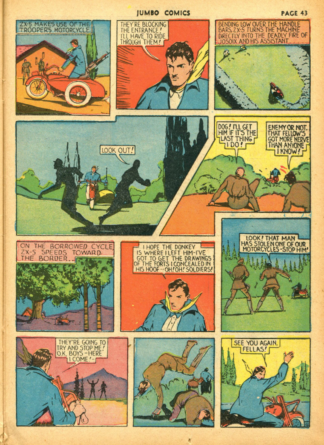Read online Jumbo Comics comic -  Issue #15y - 45