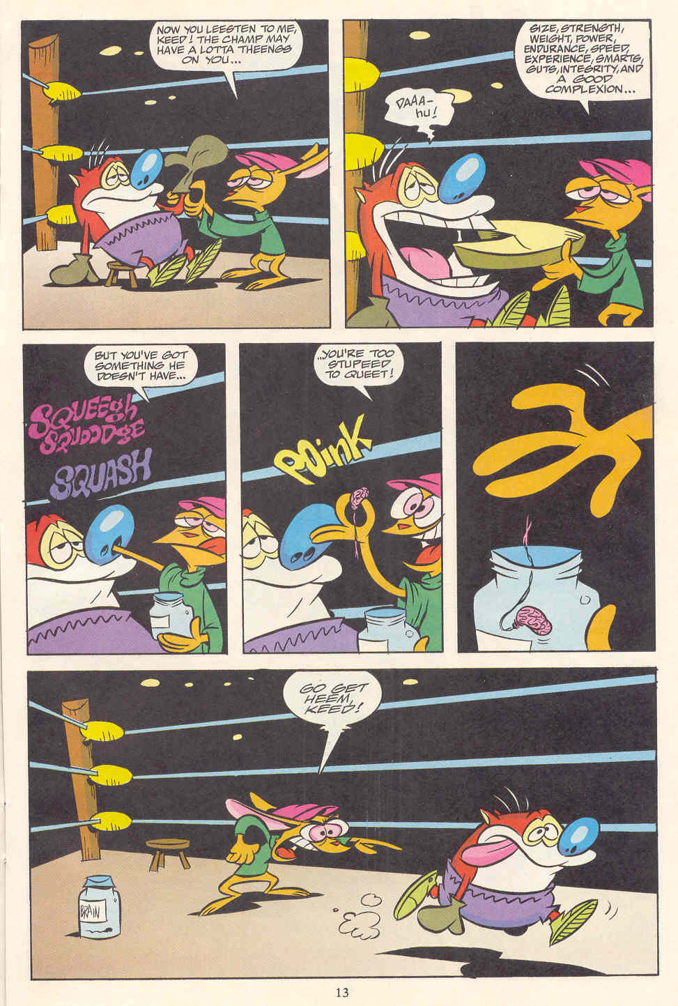 Read online The Ren & Stimpy Show comic -  Issue #7 - 8