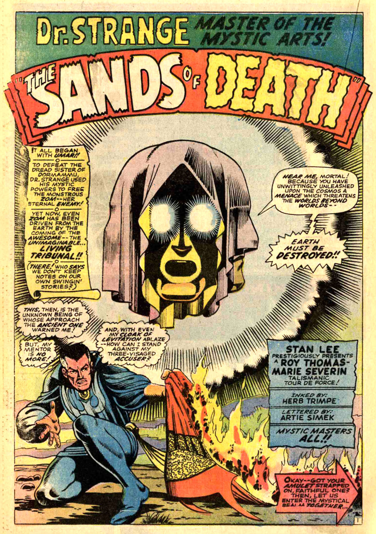 Read online Marvel Masterworks: Doctor Strange comic -  Issue # TPB 2 - 165