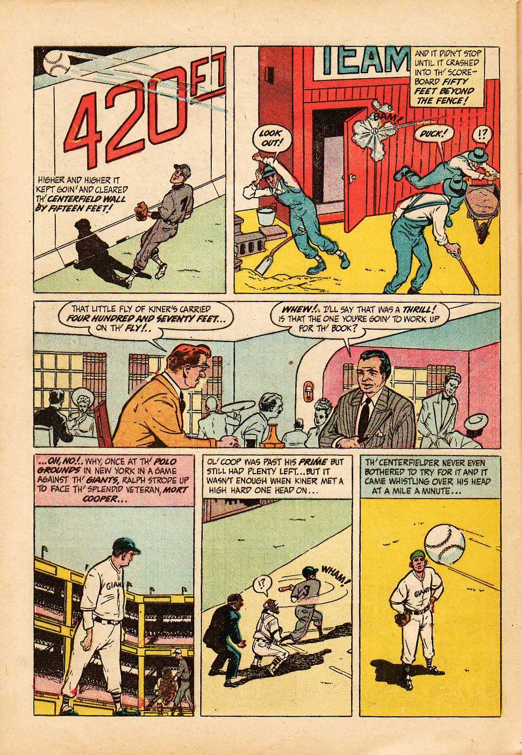 Read online Babe Ruth Sports Comics comic -  Issue #2 - 41