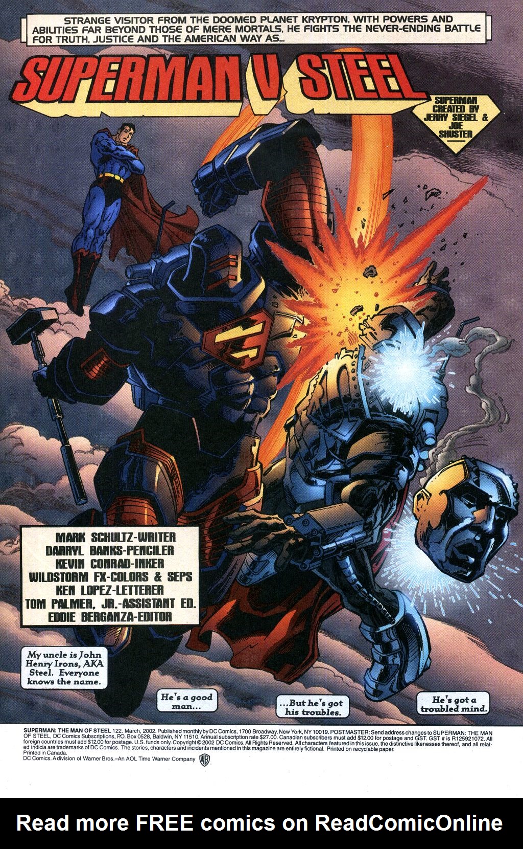 Read online Superman: The Man of Steel (1991) comic -  Issue #122 - 2