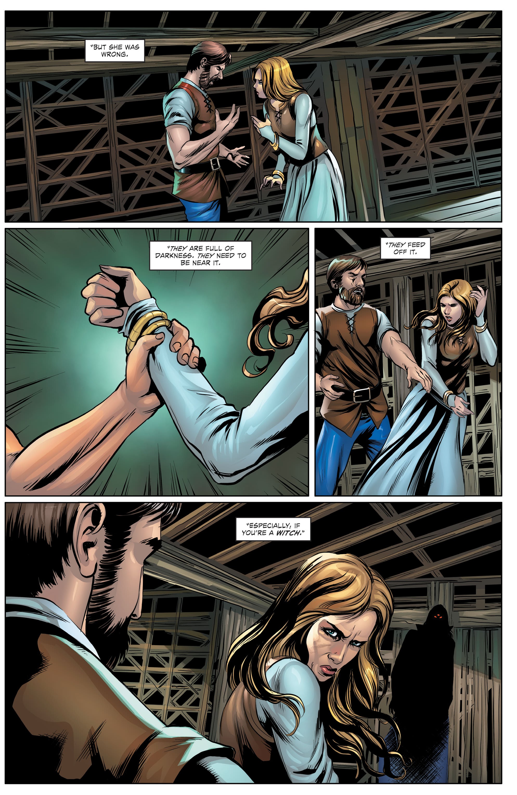 Read online Grimm Universe Presents Quarterly: Darkwatchers comic -  Issue # TPB - 35