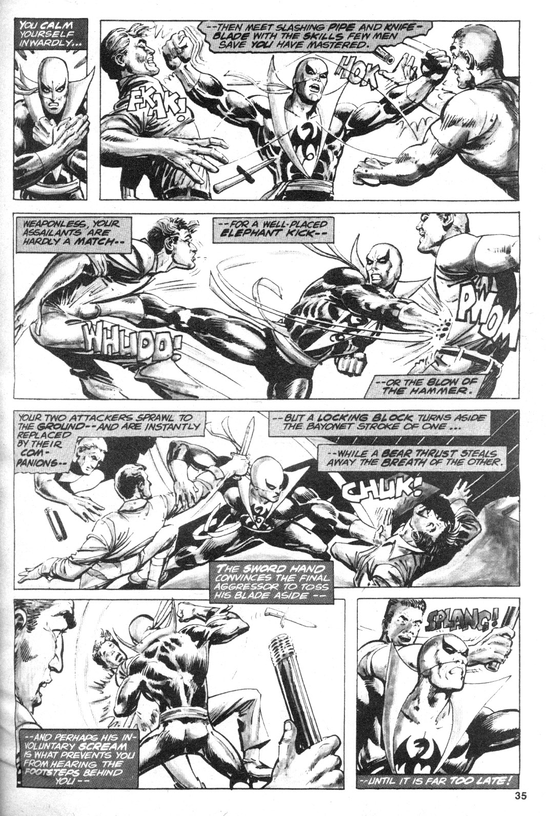 Read online The Deadly Hands of Kung Fu comic -  Issue #15 - 34