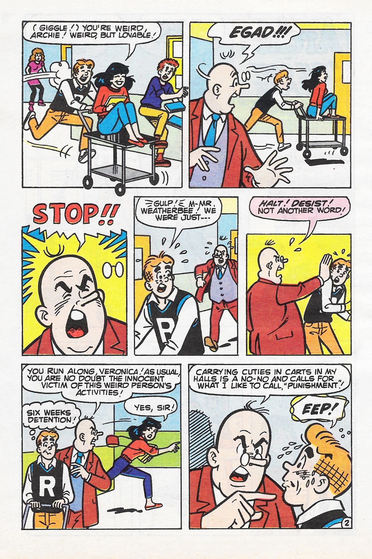 Read online Betty and Veronica Digest Magazine comic -  Issue #58 - 48