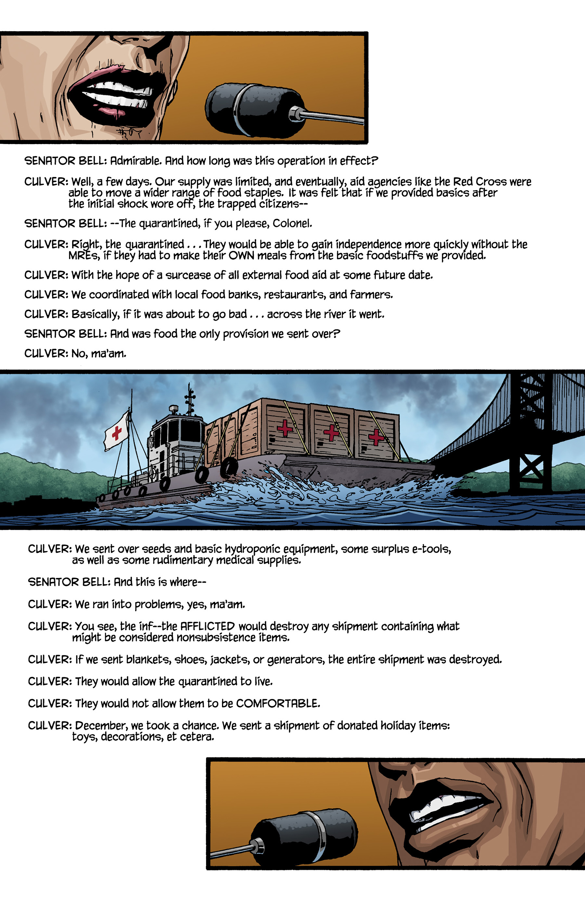 Read online Leaving Megalopolis: Surviving Megalopolis comic -  Issue #2 - 8