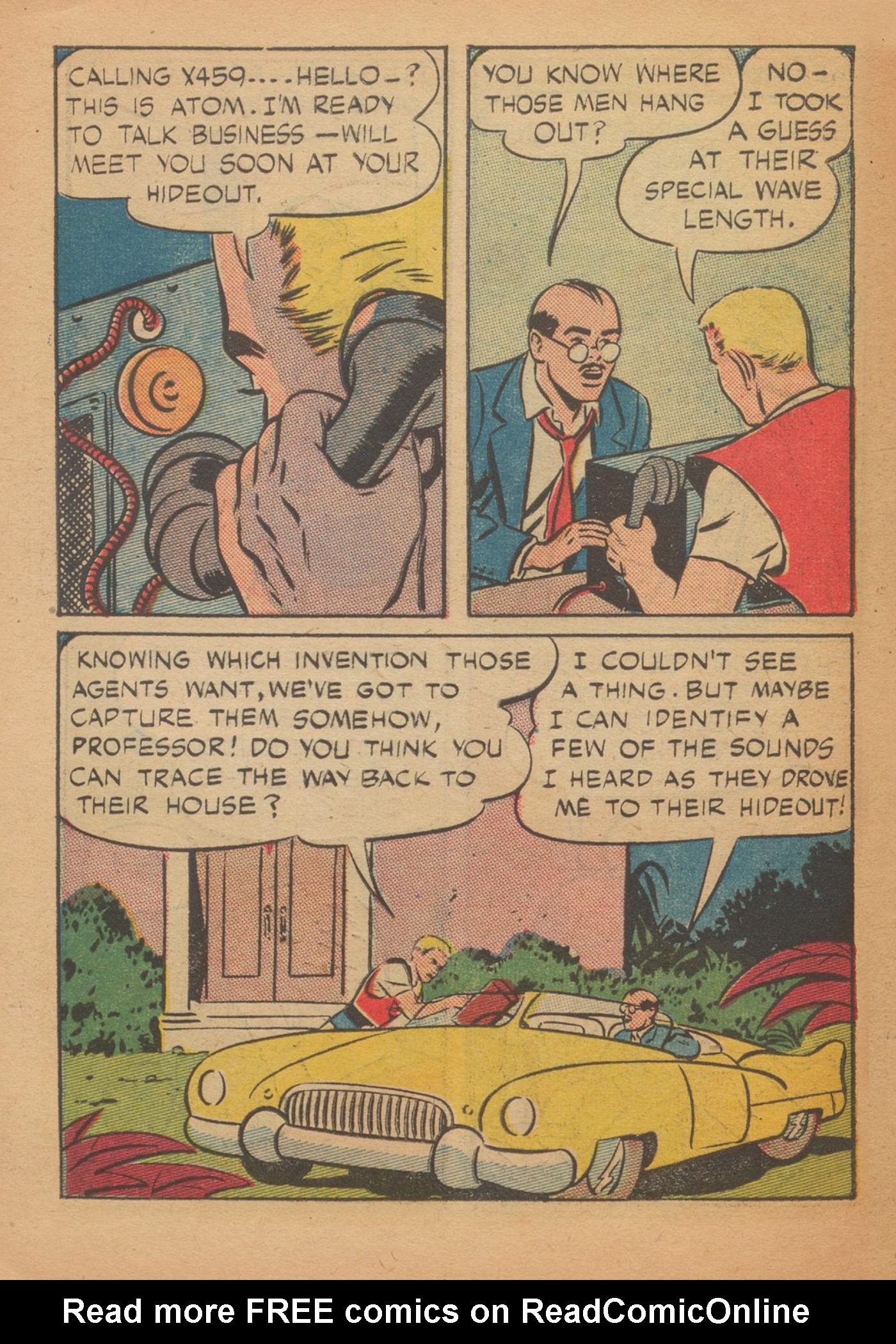 Read online Captain Atom (1950) comic -  Issue #4 - 42