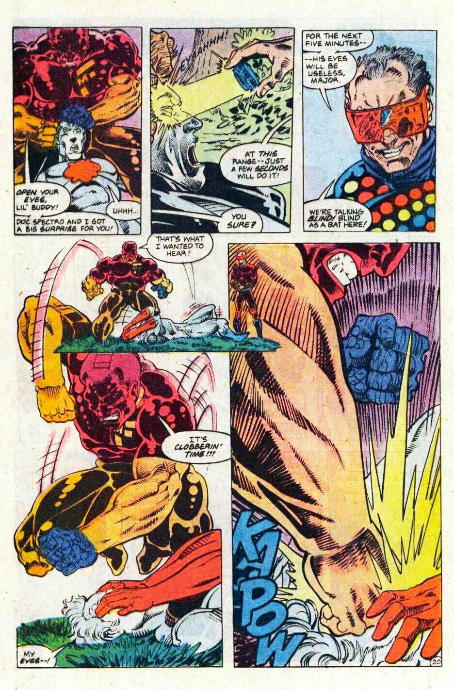 Read online Captain Atom (1987) comic -  Issue #15 - 20