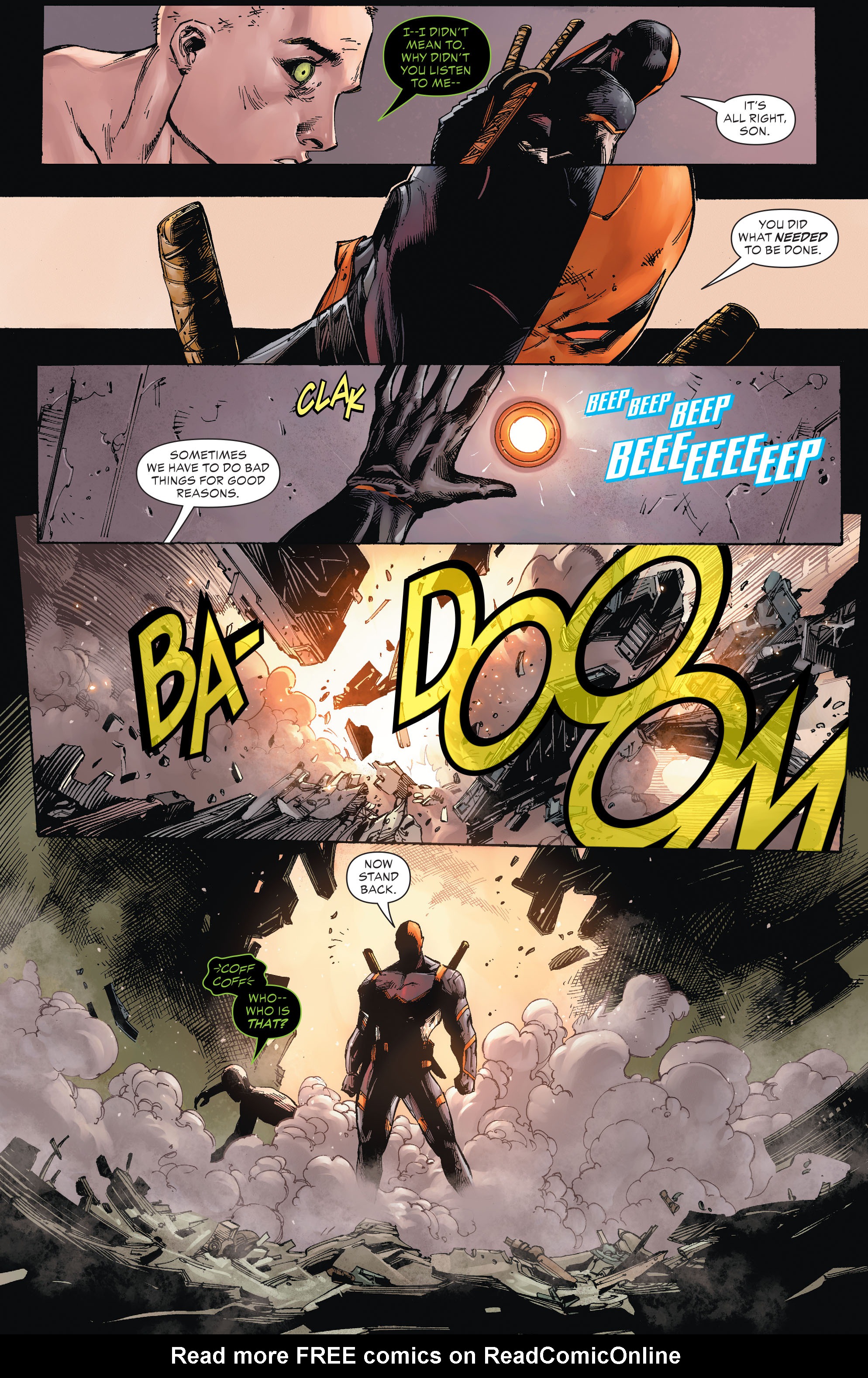 Read online Deathstroke (2014) comic -  Issue #3 - 7