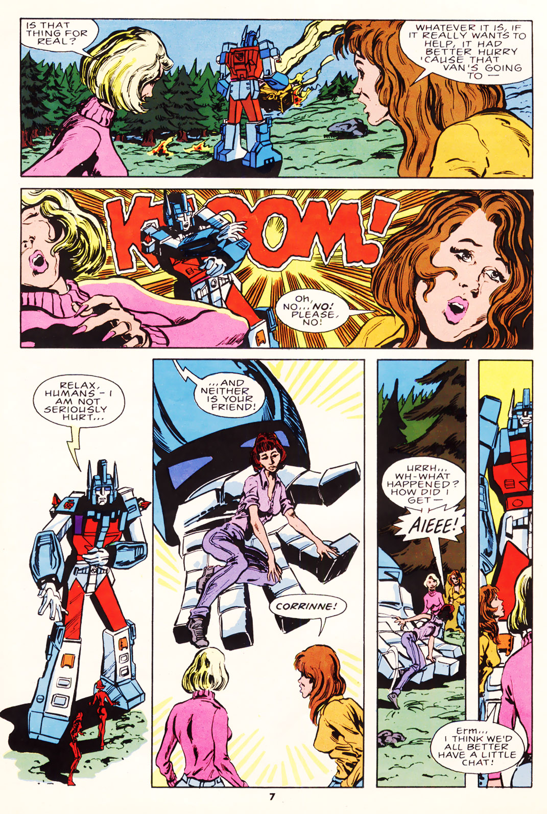 Read online The Transformers (UK) comic -  Issue #115 - 7