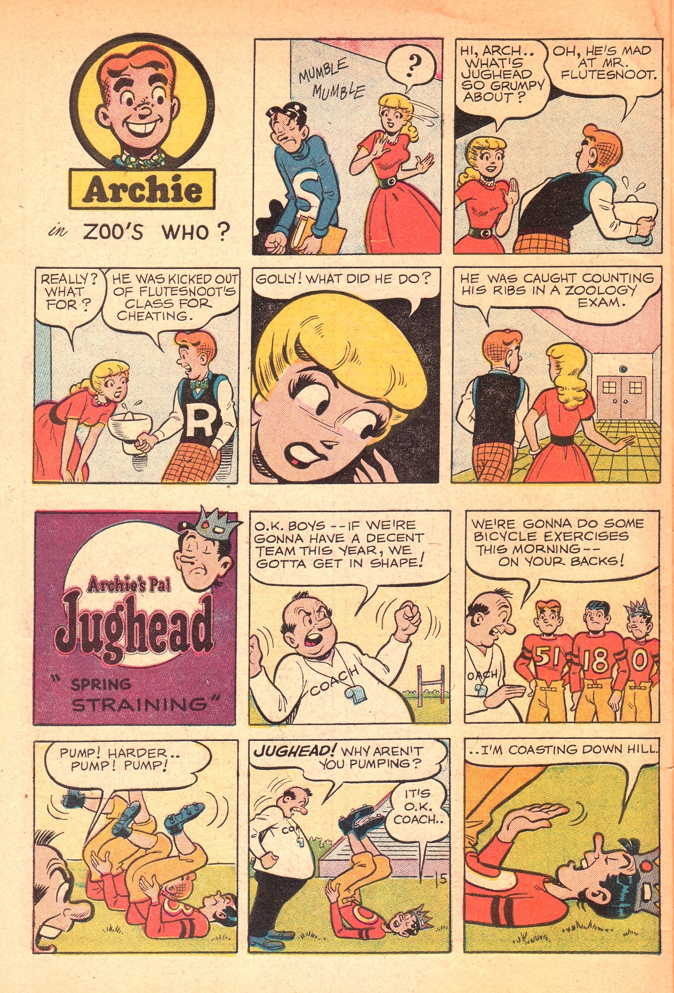Read online Archie's Joke Book Magazine comic -  Issue #3 - 30