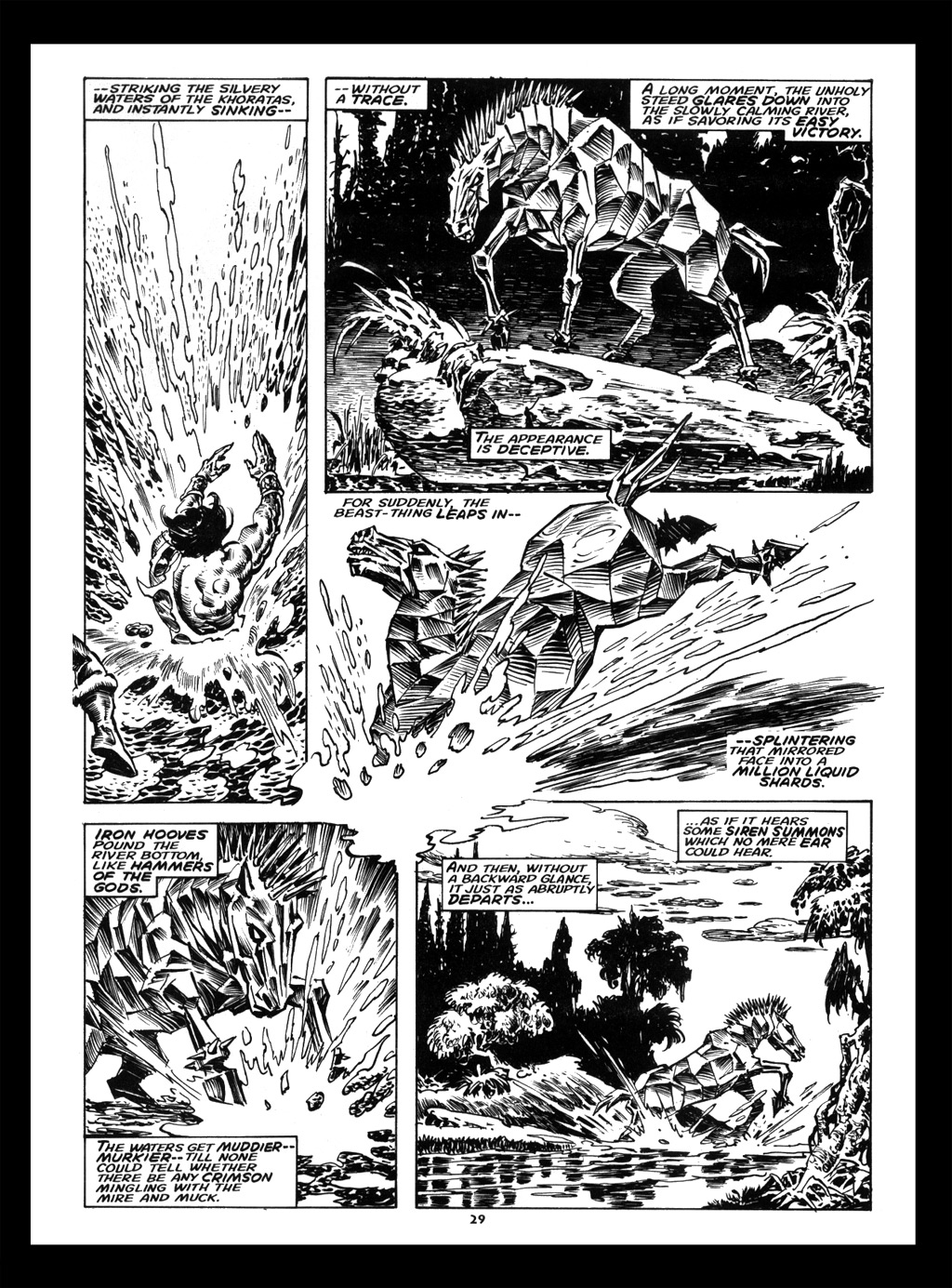 Read online The Savage Sword Of Conan comic -  Issue #214 - 29