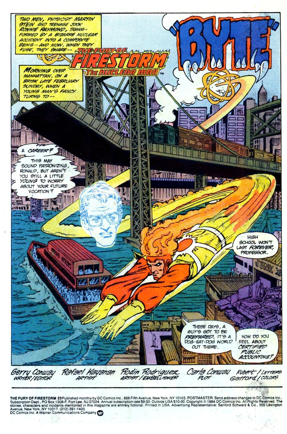 The Fury of Firestorm Issue #23 #27 - English 2