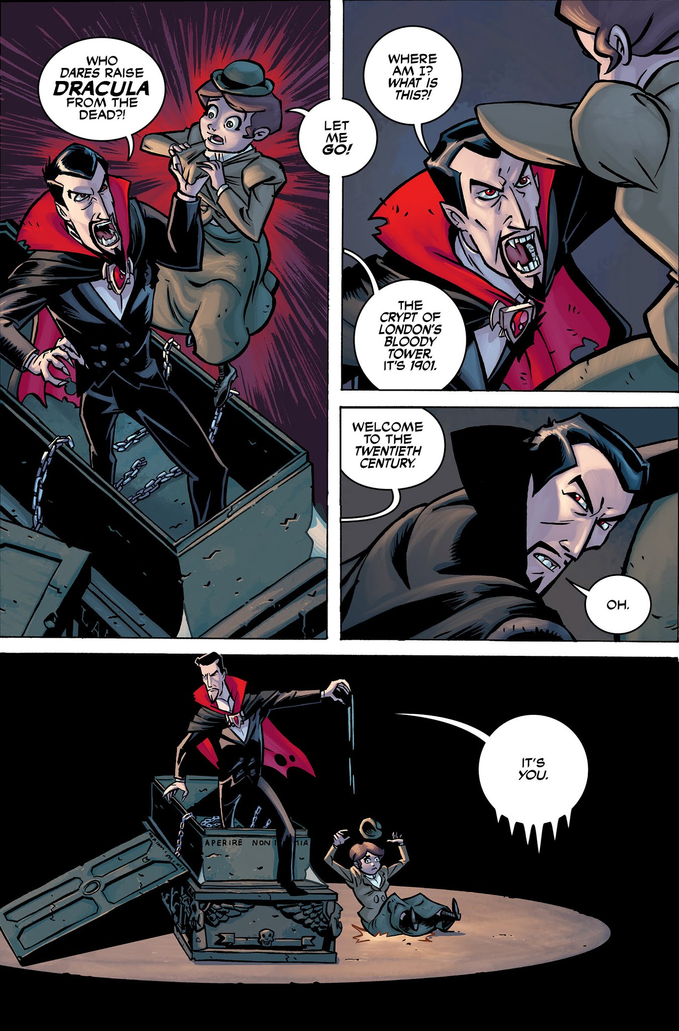 Read online Dracula the Unconquered comic -  Issue #1 - 3