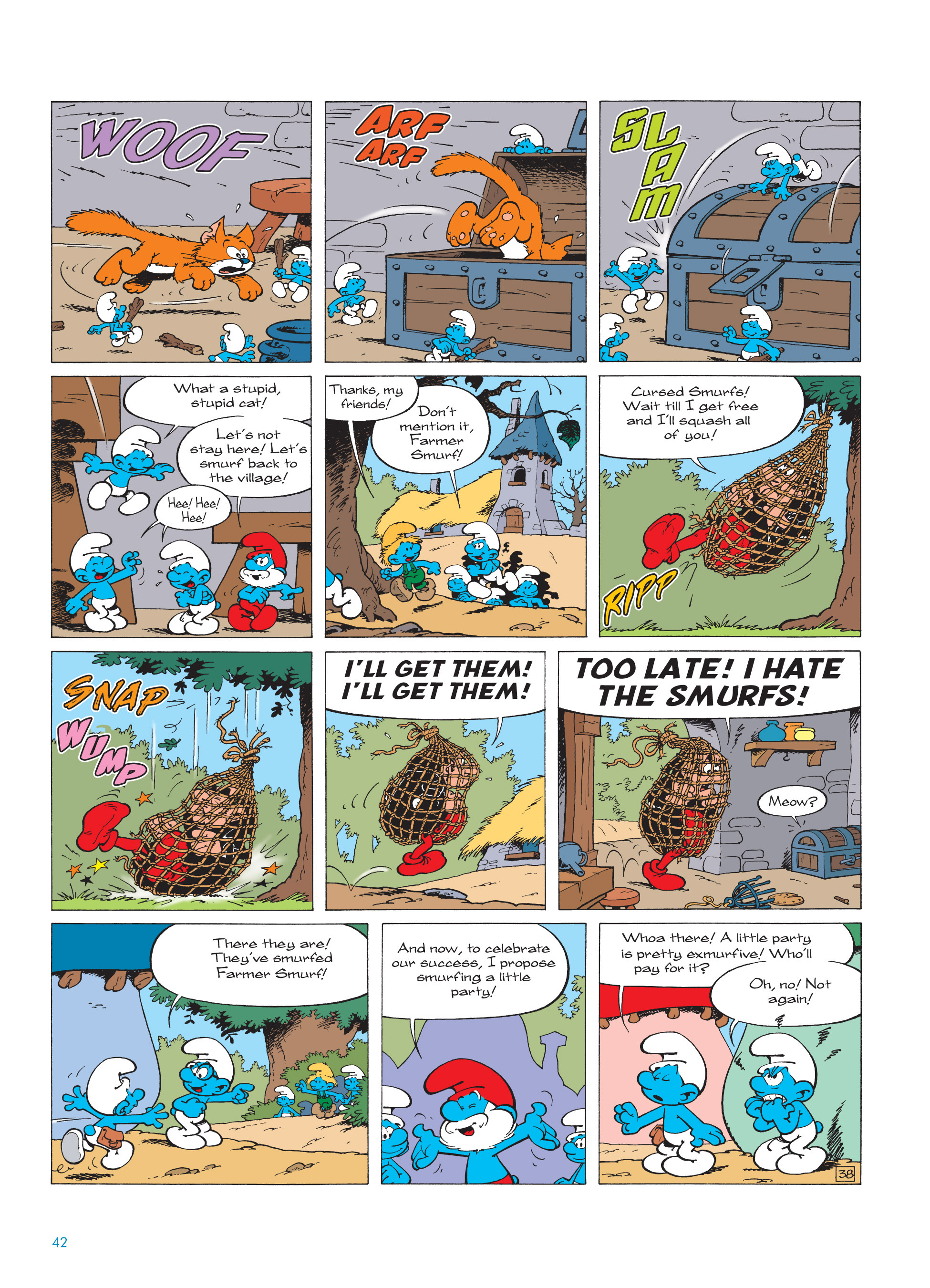 Read online The Smurfs comic -  Issue #18 - 42