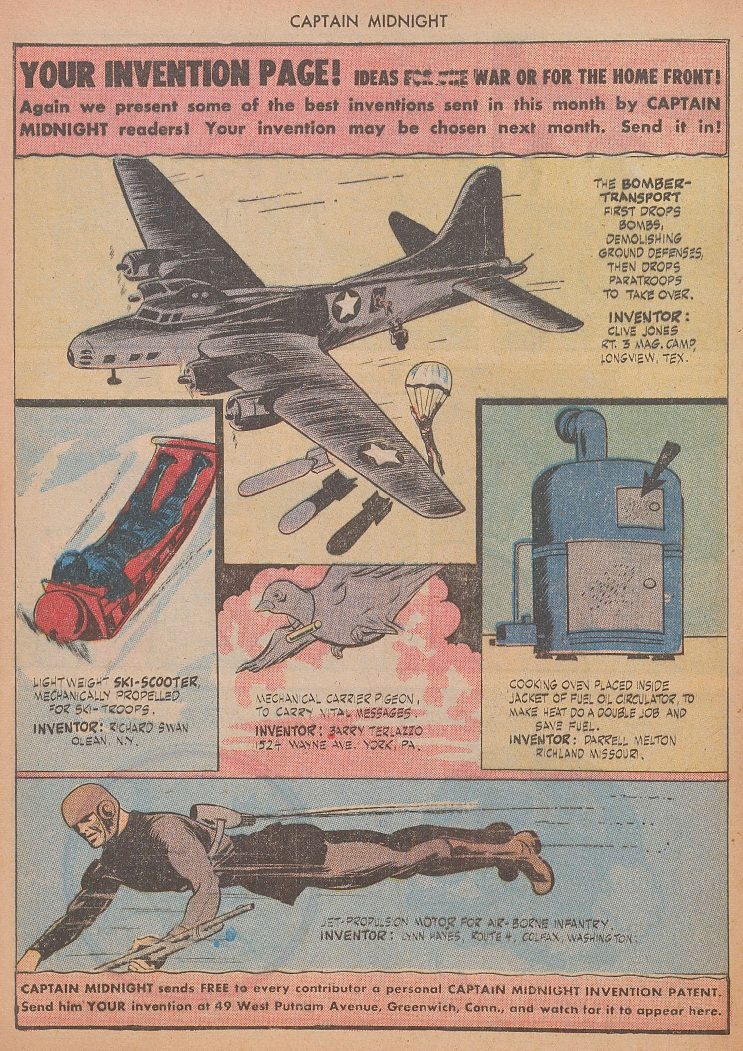 Read online Captain Midnight (1942) comic -  Issue #29 - 12