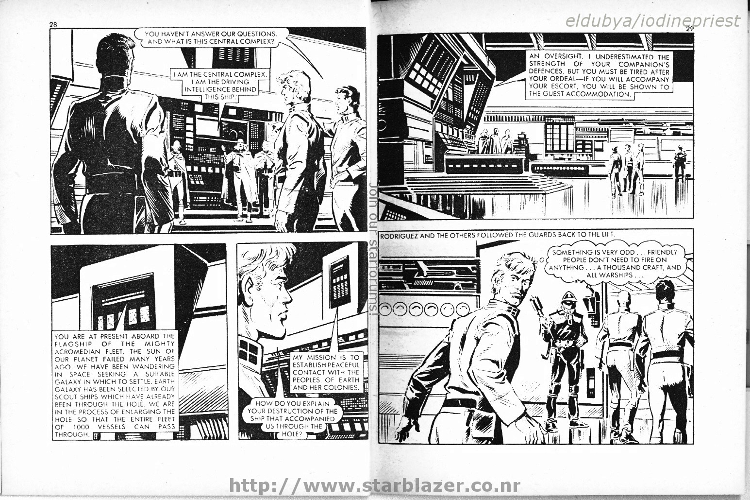 Read online Starblazer comic -  Issue #85 - 16