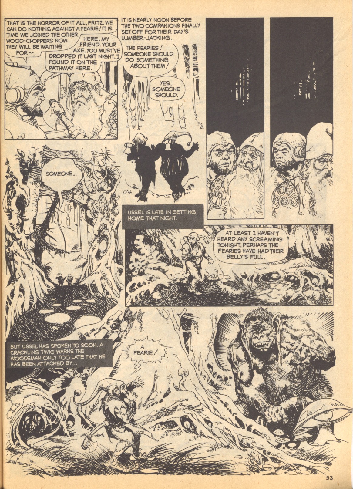 Read online Creepy (1964) comic -  Issue #82 - 53
