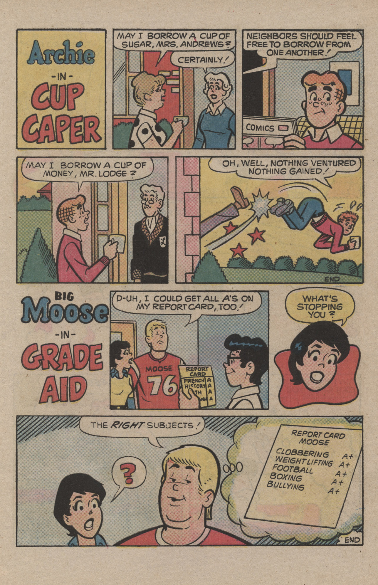 Read online Archie's Joke Book Magazine comic -  Issue #220 - 7