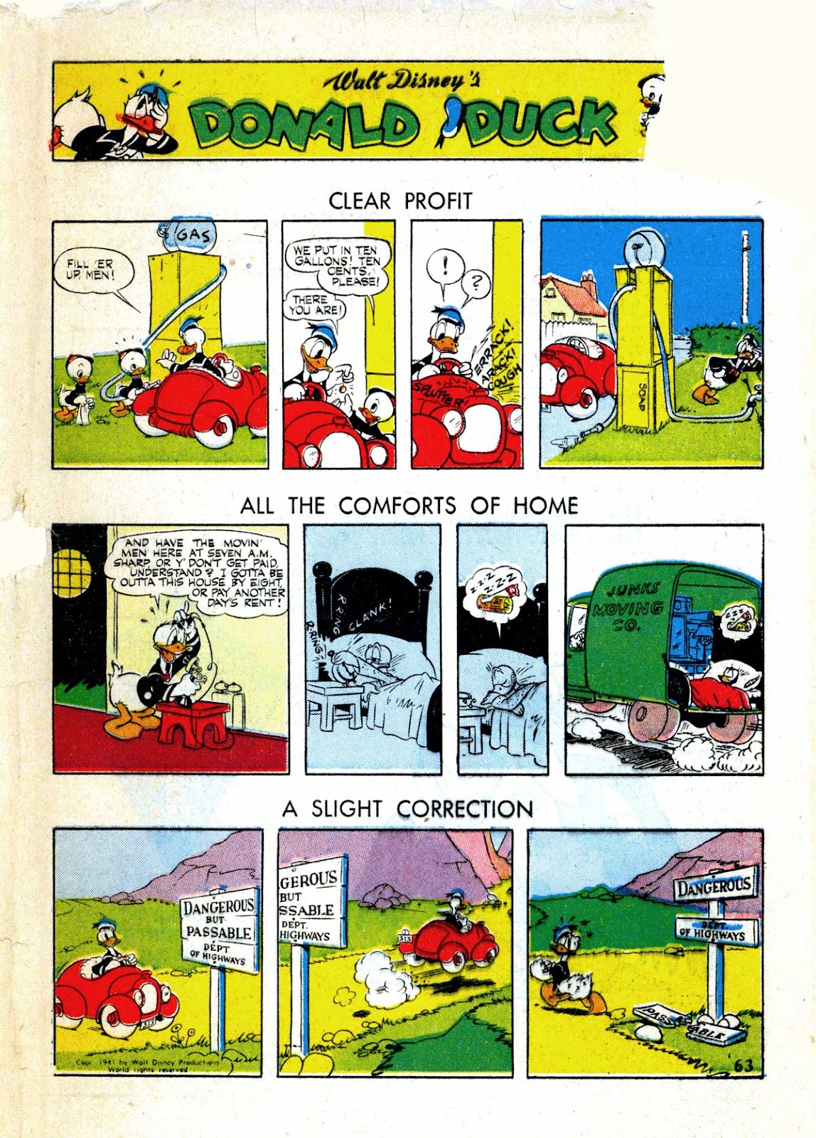 Walt Disney's Comics and Stories issue 32 - Page 65