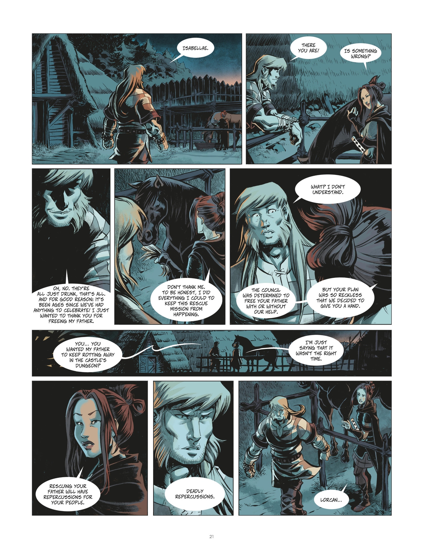 Read online Isabellae comic -  Issue #4 - 21