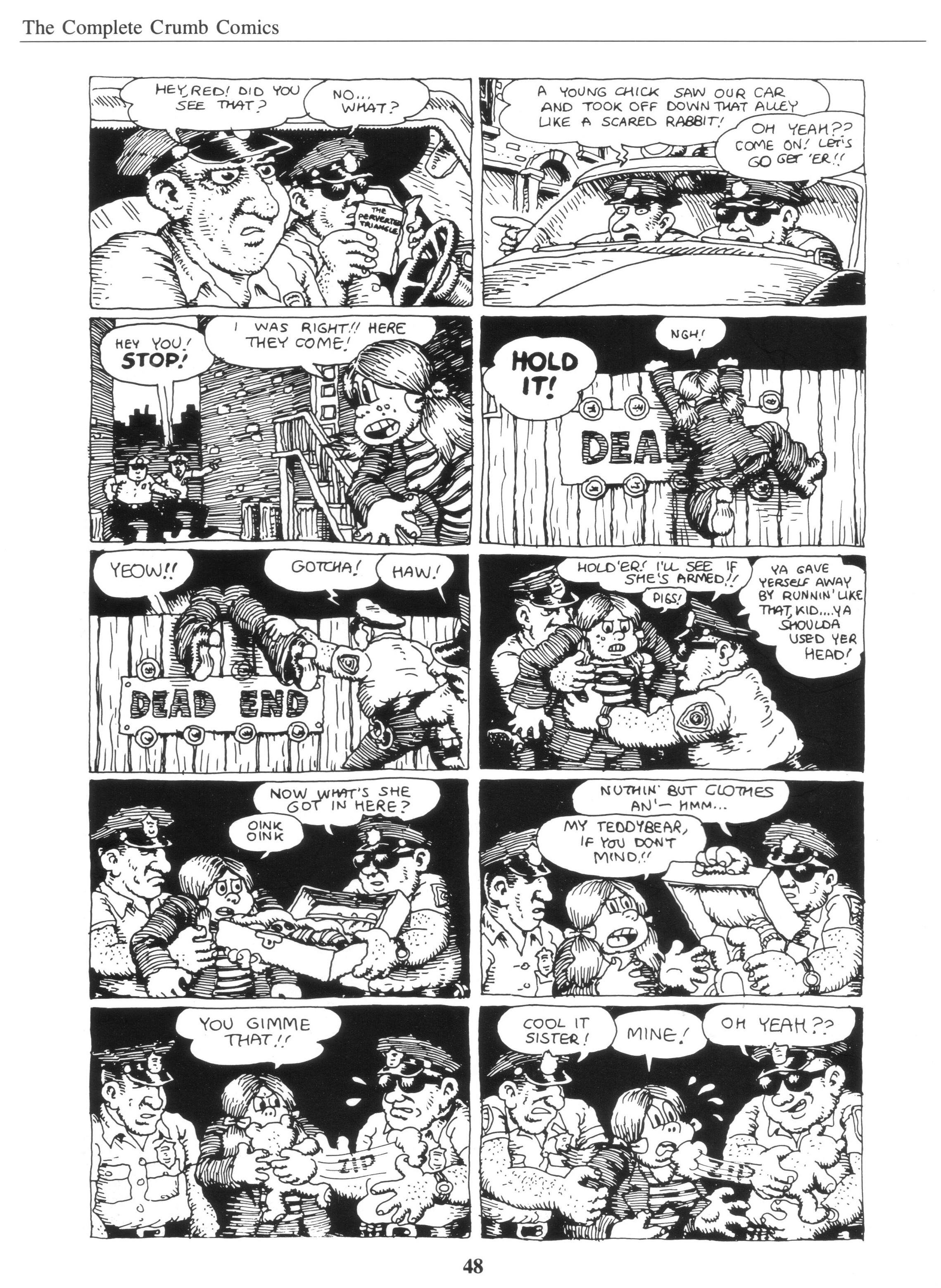 Read online The Complete Crumb Comics comic -  Issue # TPB 7 - 56