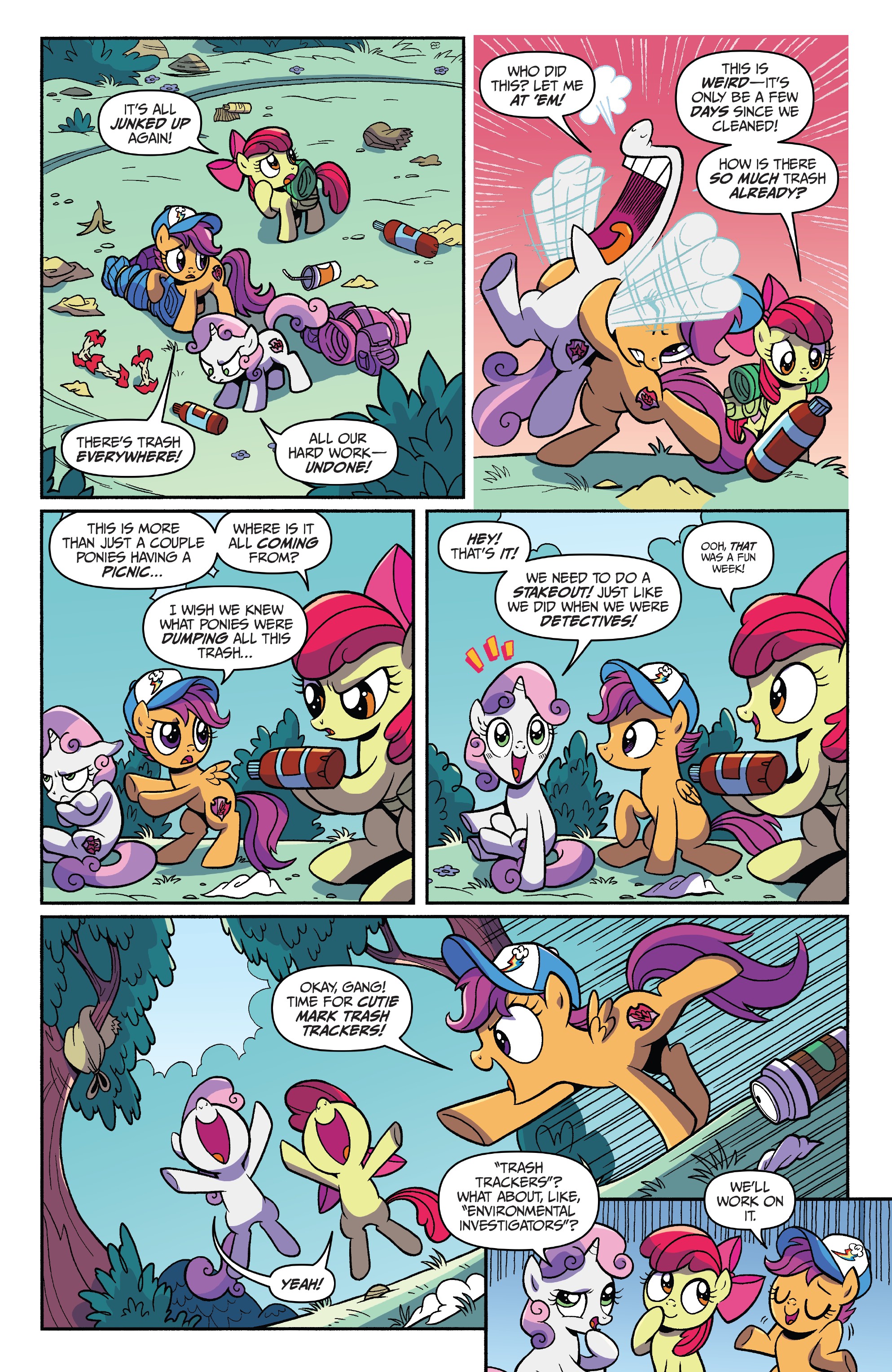 Read online My Little Pony: Spirit of the Forest comic -  Issue #1 - 11