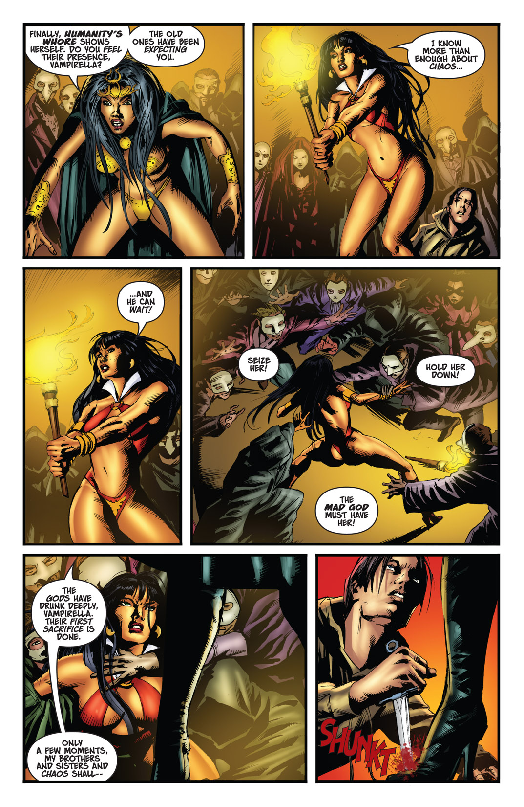 Read online Vampirella and the Scarlet Legion comic -  Issue # TPB - 24