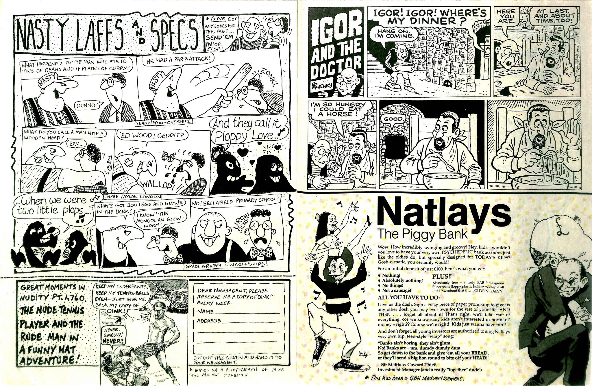 Read online Oink! comic -  Issue #51 - 12