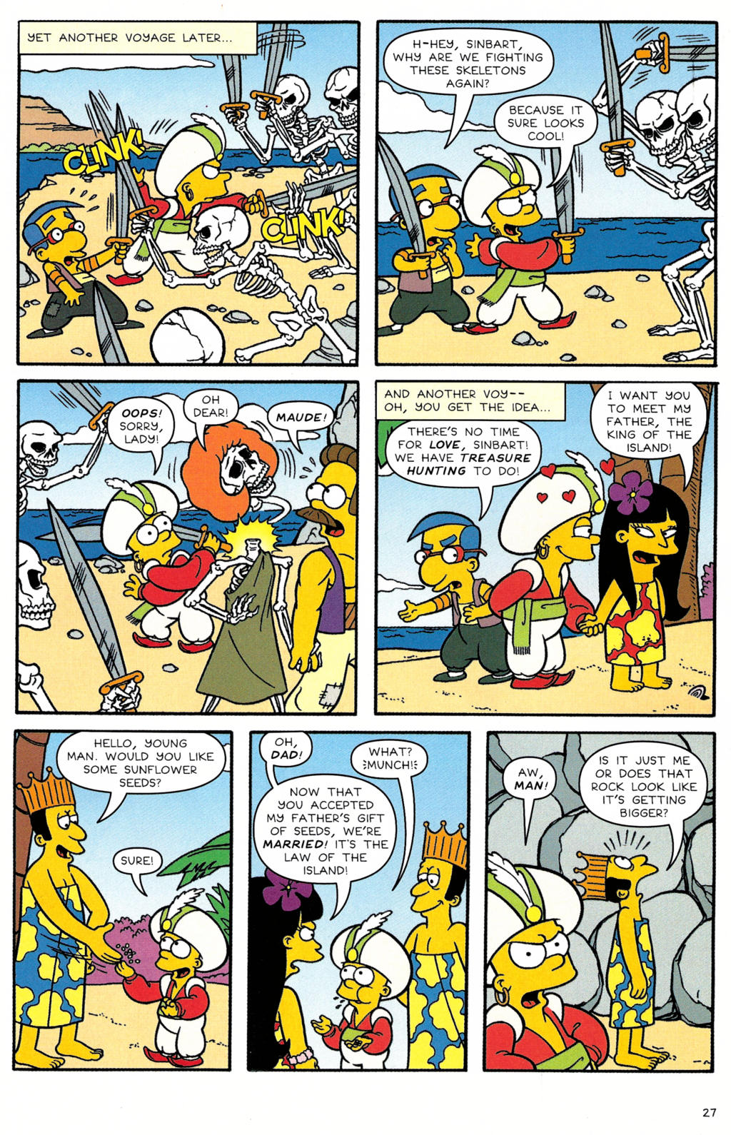 Read online Simpsons Comics comic -  Issue #126 - 23